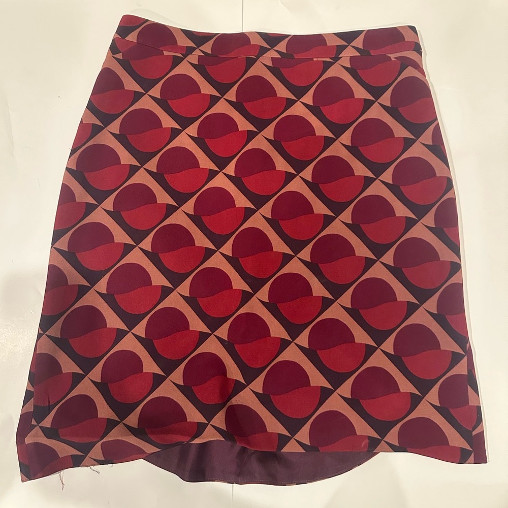 Marc by Marc Jacobs Geometric Print A-Line Skirt Size 8
